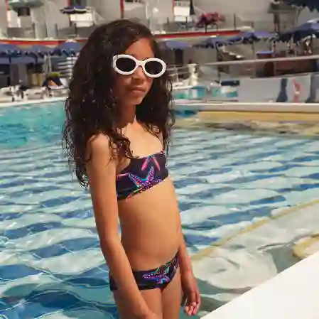 صورة Kız Çocuk Starfish Galac Bikini