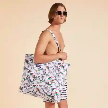 صورة Unisex Rainbow Birds Babette Çanta