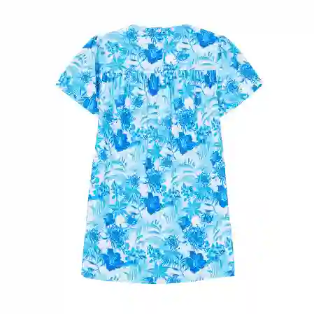 صورة Kız Çocuk Tahiti Flowers Goyave Elbise