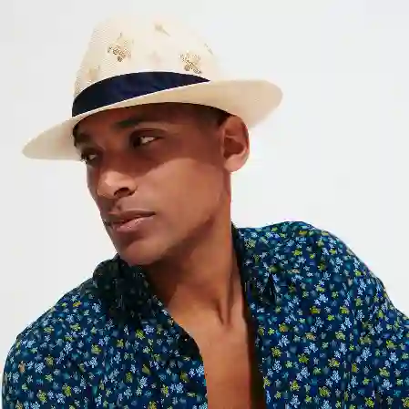 صورة Erkek Vilebrequin x Borsalino Claudio Şapka