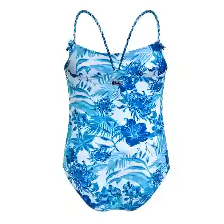 صورة Kız Çocuk Tahiti Flowers Gom Mayo