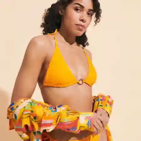 صورة Kadın Flou Bikini Üstü