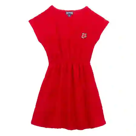 صورة Kız Çocuk Golden Havlu Elbise