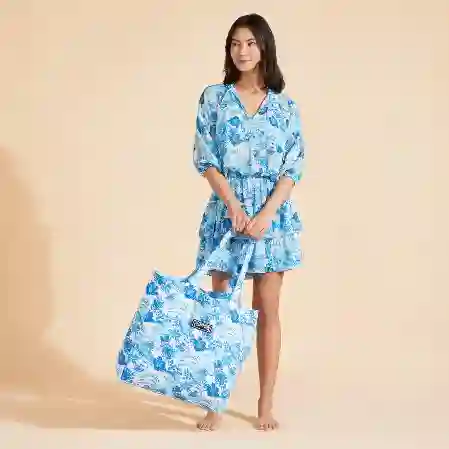 صورة Unisex Tahiti Flowers Babel Çanta