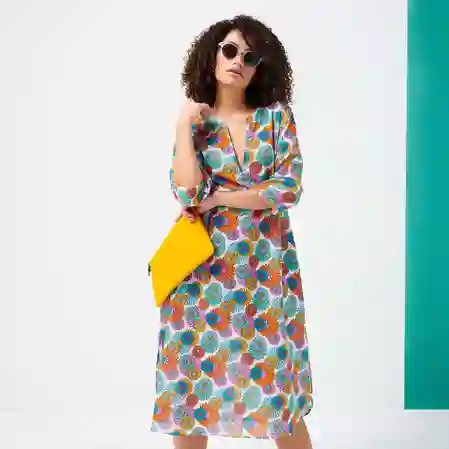 صورة Kadın Marguerites Fare Plaj Giyim