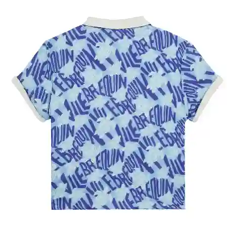 صورة Erkek Çocuk Ronde des Tortues Logo Galet Gömlek