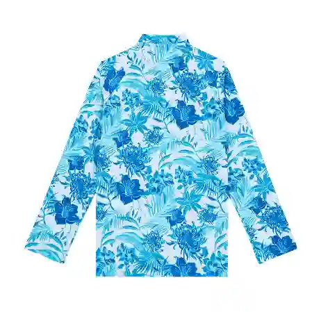 صورة Çocuk Tahiti Flowers Ginko-Z UV Korumalı Tişört