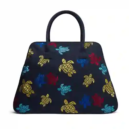 صورة Unisex Multicolor Turtles Dance Brady Çanta